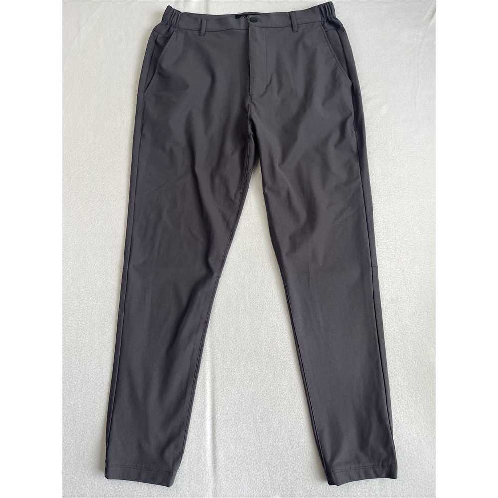 Cuts AO Jogger Pants Men's L Gray 29" Business Casual Tapered Chino